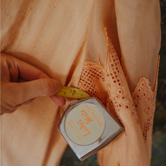 Vintage silk lace dress - Picture 11 of 15